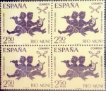 Stamps Spain -  Intercambio 3,00 usd 4 x 2,50 ptas. 1968