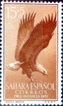 Stamps Spain -  Intercambio cryf 0,25 usd 15 + 5 cents. 1957