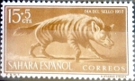 Stamps Spain -  Intercambio uxb 0,25 usd 15 + 5 cents. 1957