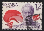 Stamps : Europe : Spain :  Simón Bolivar