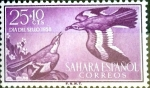 Sellos de Europa - Espa�a -  Intercambio 0,20 usd 25 + 10 cents. 1958