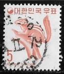 Stamps : Asia : South_Korea :  Corea del sur-cambio