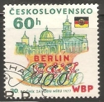 Stamps Czechoslovakia -  Carrera de la paz