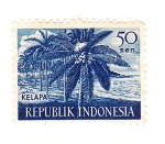 Stamps : Asia : Indonesia :  Kelapa
