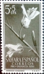 Stamps Spain -  Intercambio cryf 0,20 usd 5 + 5 cents. 1956