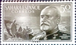 Stamps Spain -  Intercambio fd4xa 0,25 usd  50 cents. 1955