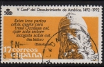 Stamps Spain -  Descubrimiento de America