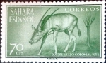 Stamps Spain -  Intercambio 0,25 usd 70 cents. 1955