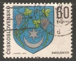 Stamps Czechoslovakia -  Escudo de armas de Smolenice