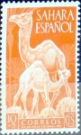 Stamps Spain -  Intercambio mxb 0,20 usd 10 + 5 cents. 1951