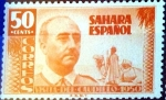 Stamps Spain -  Intercambio cryf 0,20 usd 50 cents. 1951