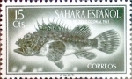 Stamps Spain -  Intercambio nf4b 0,25 usd 15 cents. 1953