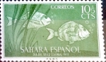 Stamps Spain -  Intercambio 0,25 usd 10 + 5 cents. 1953
