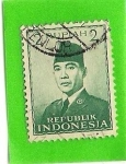 Sellos del Mundo : Asia : Indonesia : Achmed Sukarno