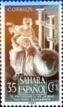 Stamps Spain -  Intercambio m3b 0,20 usd 35 cents. 1953