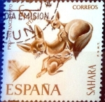 Stamps Spain -  Intercambio nf4b 0,25 usd 6,00 ptas. 1970