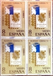 Sellos de Europa - Espa�a -  Intercambio 1,00 usd 4 x 8,00 ptas. 1975