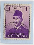 Stamps Indonesia -  Achmed Sukarno