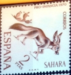Stamps Spain -  Intercambio m1b 0,25 usd 2,00 ptas. 1970
