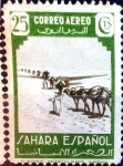 Stamps Spain -  Intercambio cryf 0,20 usd 25 cents. 1943