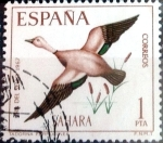 Stamps Spain -  Intercambio jxi2 0,20 usd 1 pta. 1969