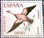 Stamps Spain -  Intercambio m1b 0,20 usd 1 pta. 1969