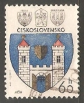 Sellos de Europa - Checoslovaquia -  Escudo de armas de Jičín