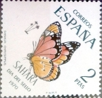 Stamps Spain -  Intercambio cr2f 0,30 usd 2 ptas. 1970