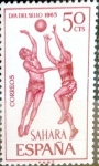 Stamps Spain -  Intercambio m1b 0,20 usd 50 cents. 1965