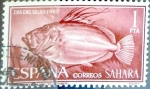 Stamps Spain -  Intercambio cryf 0,25 usd 1,00 ptas. 1964