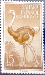 Stamps Spain -  Intercambio 0,20 usd 15 cents. 1957