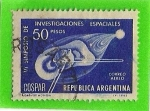 Sellos de America - Argentina -  Investigaciones Espaciales