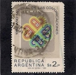 Stamps Argentina -  Año Mundial de las Comunicaciones