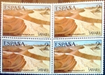 Stamps Spain -  Intercambio 1,00 usd 4 x 2 ptas. 1973
