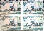Stamps Spain -  Intercambio 1,20 usd 4 x 7 ptas. 1973