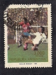 Stamps Argentina -  España 82