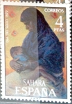 Stamps Spain -  Intercambio 0,25 usd 4 ptas. 1972