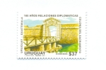 Sellos de America - Uruguay -  100 AÑOS DE RELACIONES DIPLOMATICAS URUGUAY-GUATEMALA
