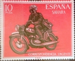 Stamps Spain -  Intercambio 0,75 usd 10 ptas. 1971