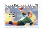 Stamps : America : Uruguay :  HANDBALL