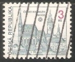 Sellos de Europa - Checoslovaquia -  Český Krumlov - Nuevo Castillo Cesky Krumlov