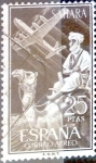 Stamps Spain -  Intercambio 0,90 usd 24 ptas. 1961