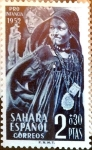 Sellos de Europa - Espaa -  Intercambio 1,50 usd 2 + 0,30 ptas. 1952