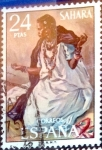 Stamps Spain -  Intercambio 0,55 usd 24 ptas. 1972