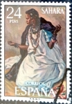 Stamps Spain -  Intercambio cryf 0,55 usd 24 ptas. 1972