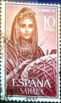 Stamps Spain -  Intercambio 0,55 usd 10 ptas. 1964