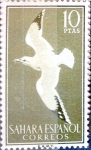 Stamps Spain -  Intercambio fd4xa 10,00 usd 10 ptas. 1959