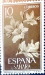 Stamps Spain -  Intercambio 4,25 usd 10 ptas. 1962