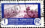 Sellos de Europa - Espa�a -  Intercambio jxi2 0,20 usd 1 pta. 1950