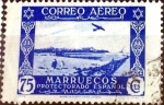 Stamps Spain -  Intercambio fd3a 0,20 usd 75 cents. 1938